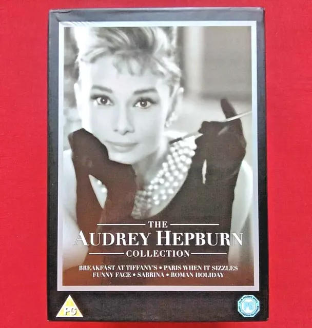 The Audrey Hepburn Collection - Dvd - (5 Disc) - Region 2 -  2006 - New & Sealed