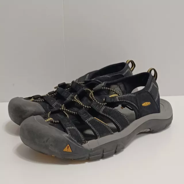 KEEN SANDALS MEN’S US SIZE 11.5 DR1108 Water Hiking Shoes Black Bungee ...