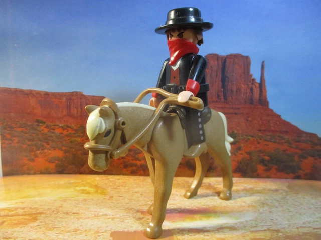 Coiffe Indienne PLAYMOBIL Western Vintage - Pour Figurines Indiens/Comanche/Cowboy - Occasion