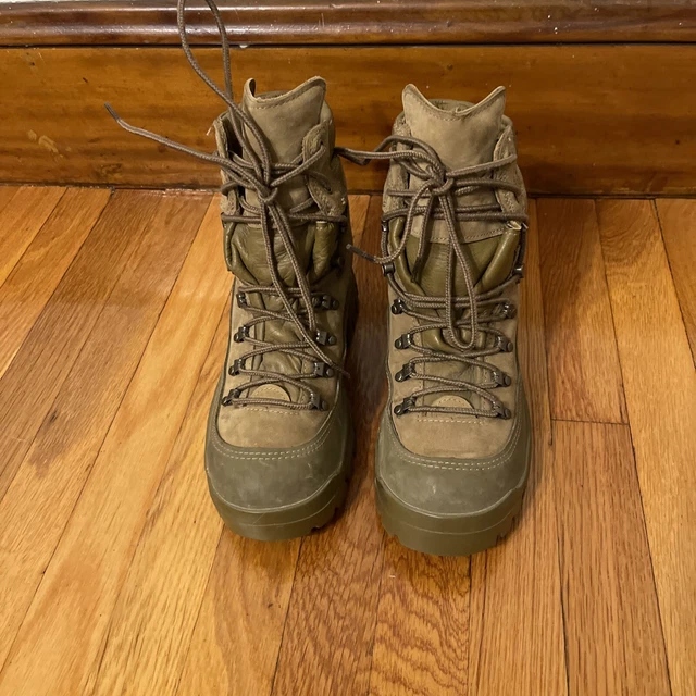 BATES GORE TEX COMBAT Hiker Boots E03412C Tan Size 8.5 Regular Mens 69.99 PicClick