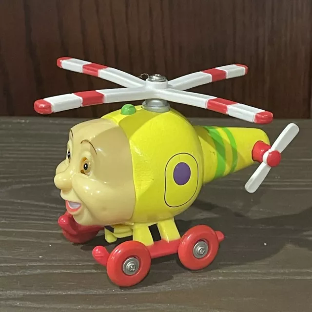 Jay Jay The Jet Plane Herky 2002 Plane Helicopter Wood Wooden Figure Toy Island