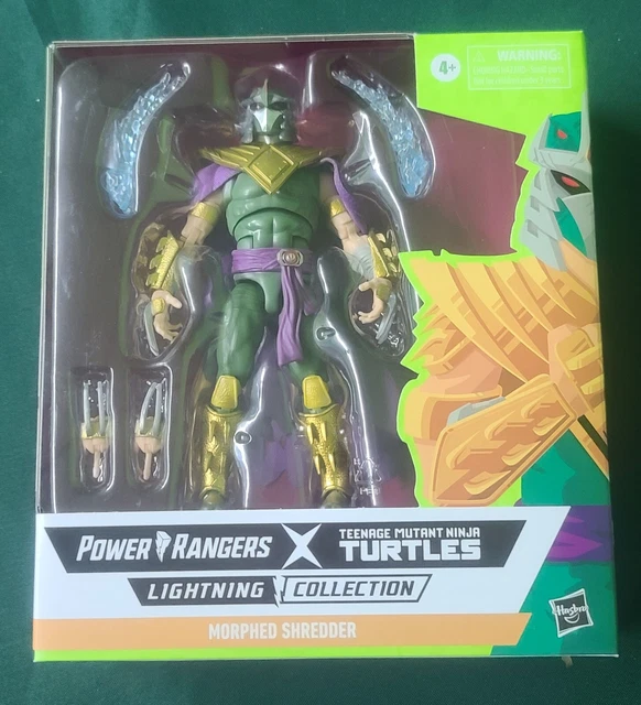 Hasbro Power Rangers Lightning Green Ranger Shredder Deluxe Action Figure
