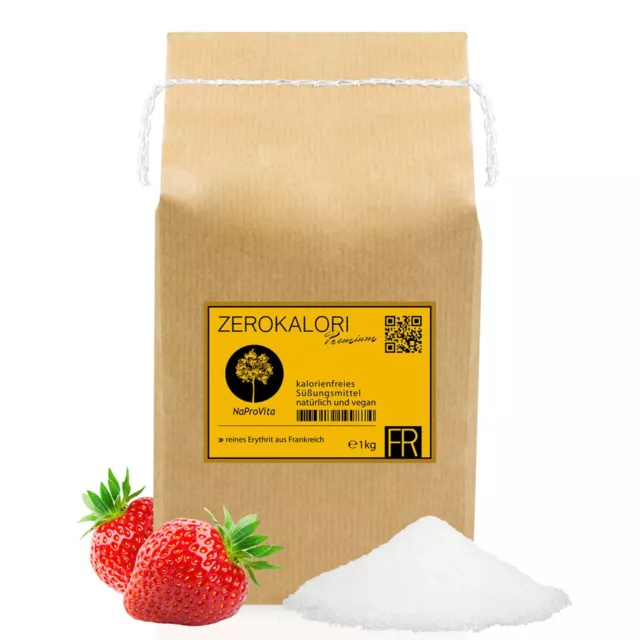 Erythrit ( Erythritol ) - Zuckerersatz ZeroKalori Premium 3 kg aus Frankreich