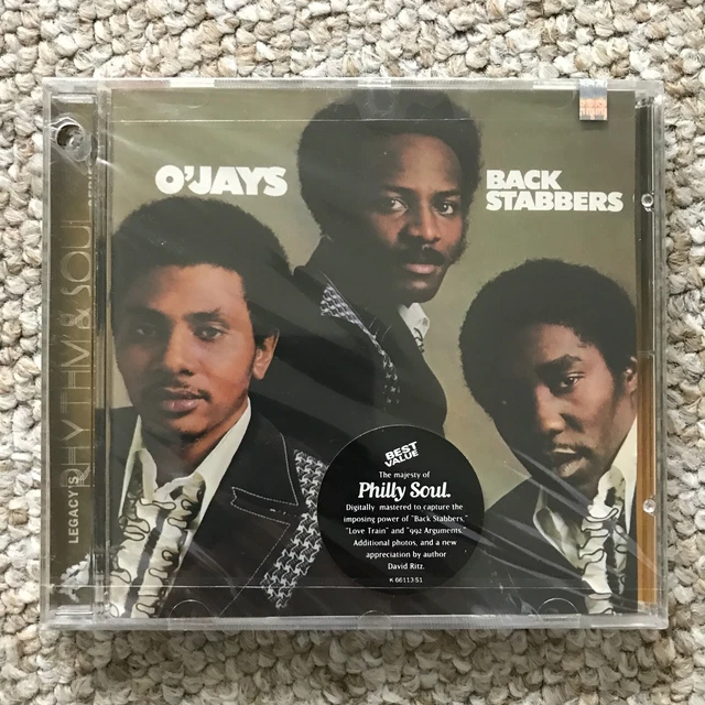 ÁLBUM DE THE O'Jays Back Stabbers EPIC ZK 66113 CD reedición