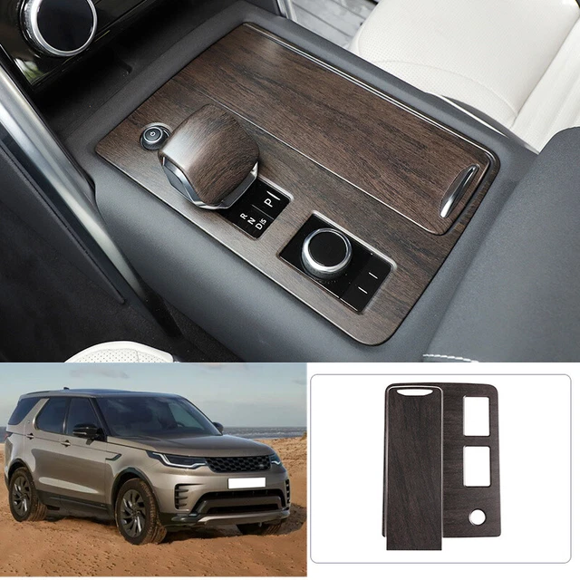 For Land Rover Discovery 5 21-23 Oak Wood Grain Center Console Gear Shift Panel