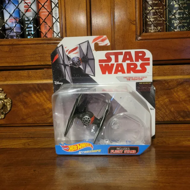 Hot Wheels Starships Star Wars First Order Special Forces Tie Fighter Brand New!
