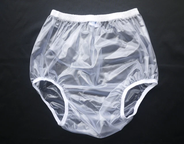 2 * STCK. ERWACHSENE BABY KUNSTSTOFFHOSE PVC Inkontinenz #P005-7A L*2