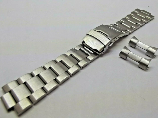 Cinturino Per Orologio In Acciaio Inossidabile 316l 22mm - Foto 3
