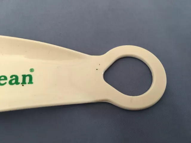 Vintage White LL Bean Classic Shoe Horn Plastic - 5.5 inch Made in USA L.L. Bean 3