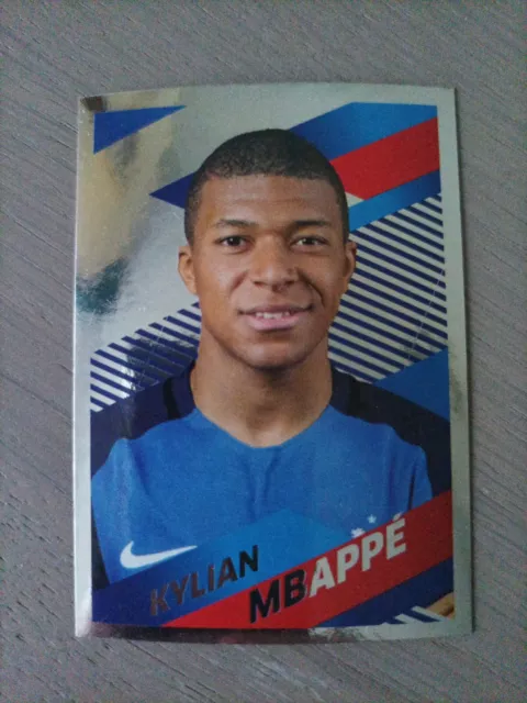 Panini MBAPPE ROOKIE World cup Russia 2018 Argent Silver Foot Carrefour les bleu