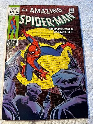 Amazing Spider-Man 70 - Iconic Cover - Very nice mid/high grade book