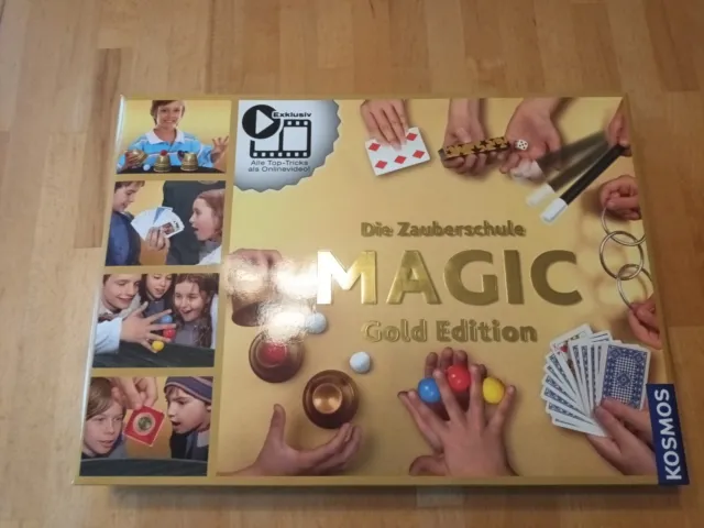 Kosmos Zauberschule Magic Gold Edition Zauberkasten Neu