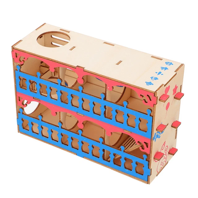 1Pc Hamster Hideout Hütte Puzzle Hamster Labyrinth Zwerg Spielen Labyrinth