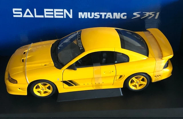 AUTOart Ford Mustang Saleen S351 1998 1/18 Blanche Miniature Collection