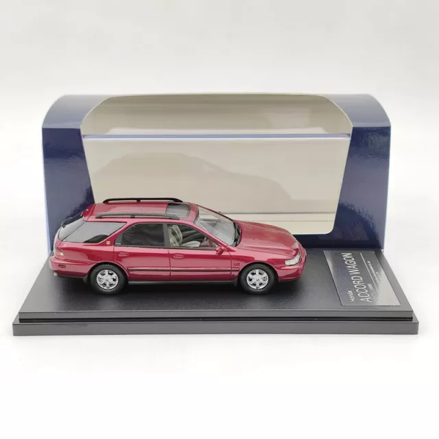 Hi Story 1:43 Honda Accord Wagon 2.2 VTL 1996 Red HS335RE Resin Model Limited