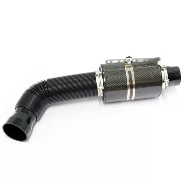 CARBON Airbox Sport Luftfilter Cold Air Intake Universal Einbau Set Airintake