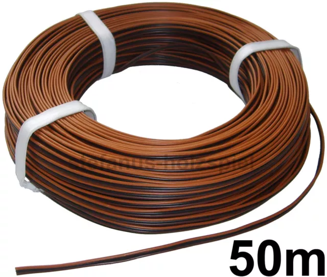 1-100m LED Kabel Zwillingslitze 2x 1,50mm² rot/schwarz 2 adrig Litze 100%  Kupfer, Kabel & Fassungen, Led Zubehör & Kabel