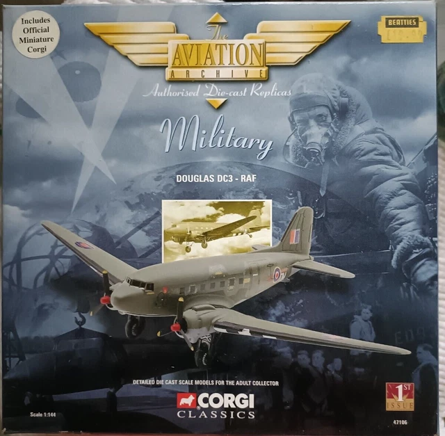 CORGI AVIATION ARCHIVE Frontier Douglas DC3 Air France Constellation