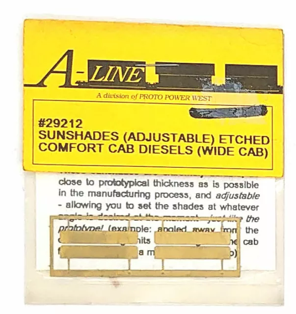 A-Line American HO Scale Detailing Parts - Multi Listing