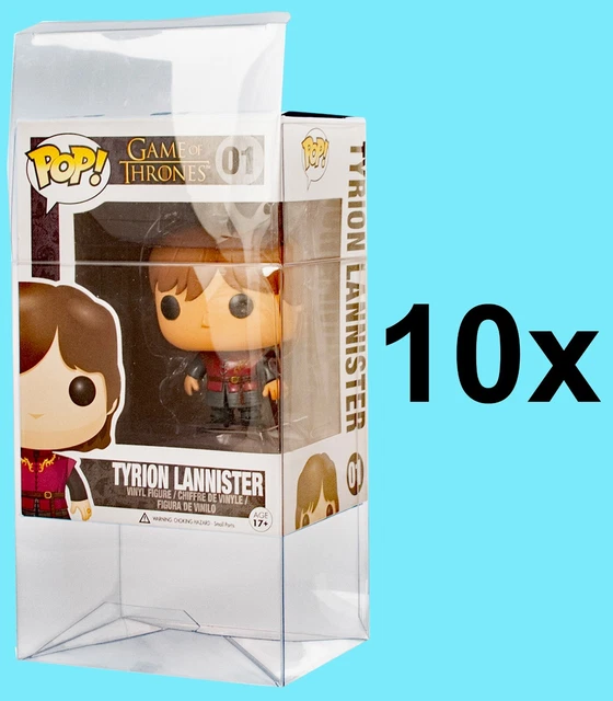 10 ULTRA PRO SEMI RIGID FIGURINE POP DISPLAY CASES Funko Clear Acetate Protector
