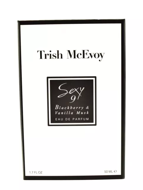 Trish McEvoy Sexy 9 Blackberry & Vanilla Musk Eau De Parfum 1.7 Oz/50ml NIB