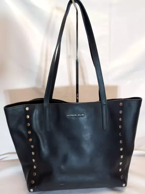 MICHAEL KORS Rivington Large Studded Tote WITH Turnlock Hardware