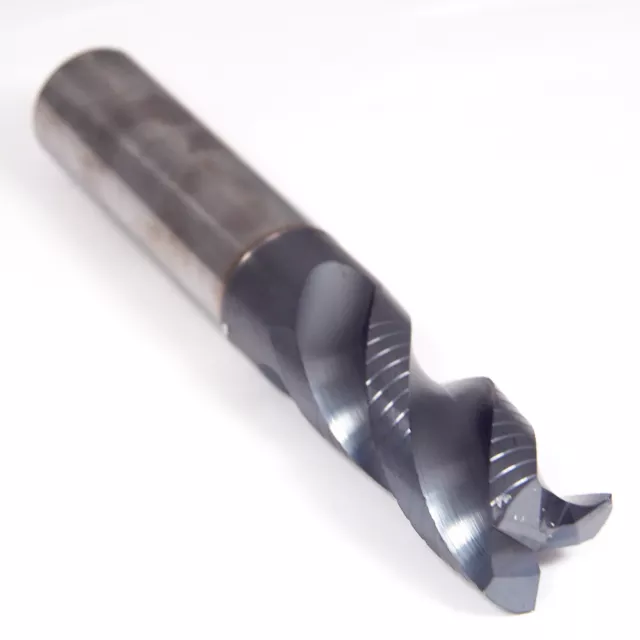 Iscar 5622311 Carbide Corner Chamfer Roughing End Mill 1" 3FL TiALN 0.0240"