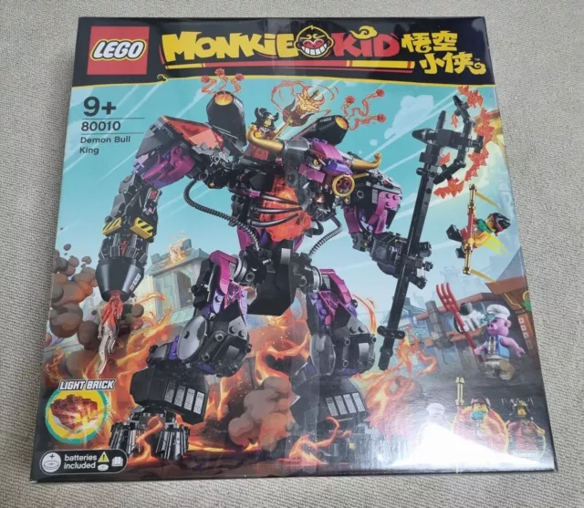 Lego Monkie Kid 80010 Demon Bull King The New & Sealed Retired Item Best Price