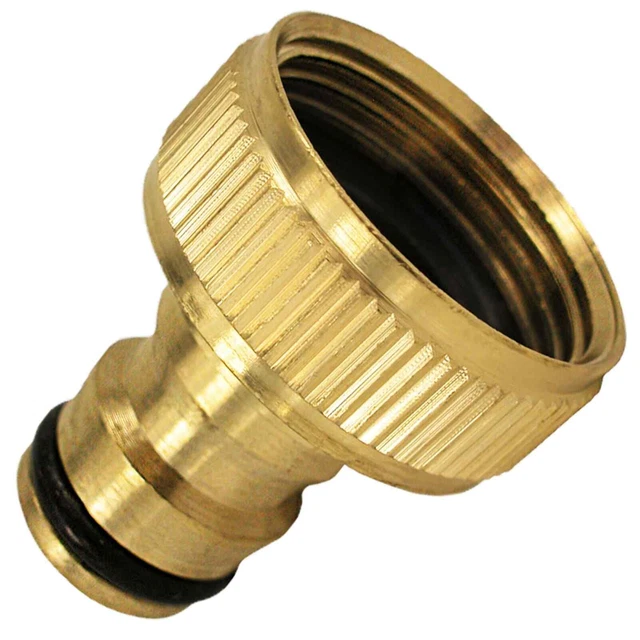 Doppelhahn 1/2" Zoll Duo Auslaufventil Wasserhahn Schlauchtülle Gardena Garten