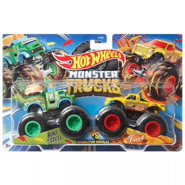 Hot Wheels Monster Trucks Darth Vader, Giant wheels, including crushable car