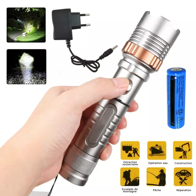 Three-Eyed Monster Mini Flash Super Power Flashlight, Lampe Torche LED  Rechargeable, Lampe de Poche LED Ultra Puissante, Lampe Tactique, Lampe  Flash