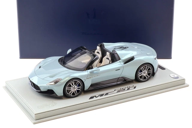 BBR P18222A - Maserati MC20 Cielo Acqua Marina 1/18 - Miniature Neuve Précommande