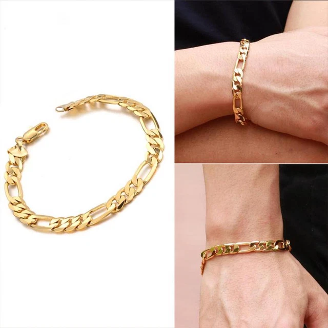 Collane Catene Oro 18 Carati Uomo E Bracciale Blindato