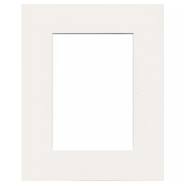 Logan Palettes Pre-Cut Mats Seashell White 8x10" 10-Pack