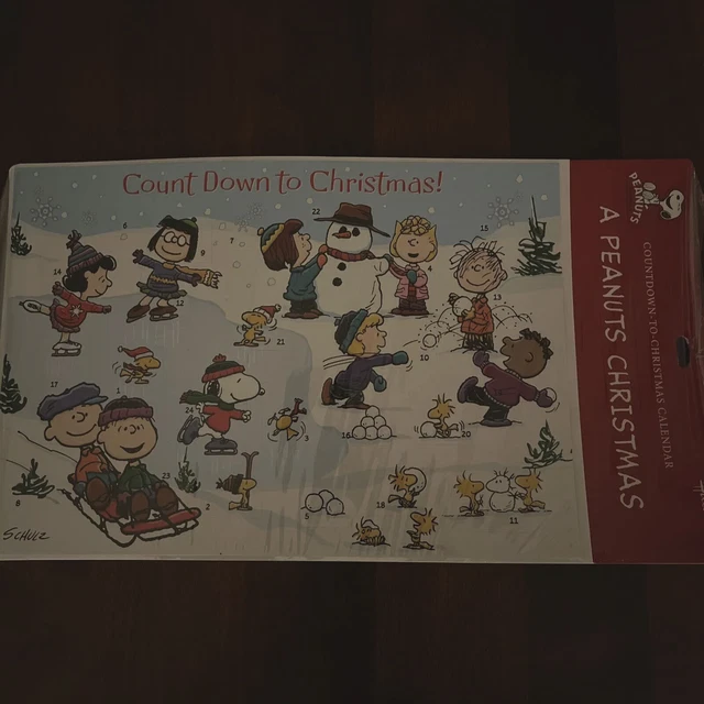 PEANUTS CHARLIE BROWN and Snoopy Hallmark Count down to Christmas