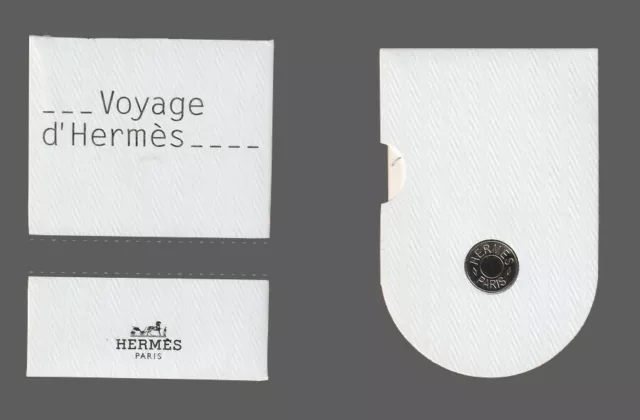 Carte publicitaire + enveloppe - advertising card  - Voyage d' Hermès