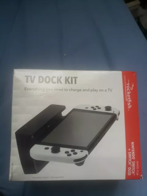 Rocketfish™ TV Dock Kit For Nintendo Switch & Switch OLED Black RF-NSDKHU - Best  Buy