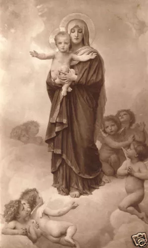 Santino Holy Card La Nostra Signora Degli Angeli