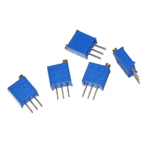 10pcs 3296 W High Precision Variable Resistor Potentiometer Trimmer 102 1K ohm
