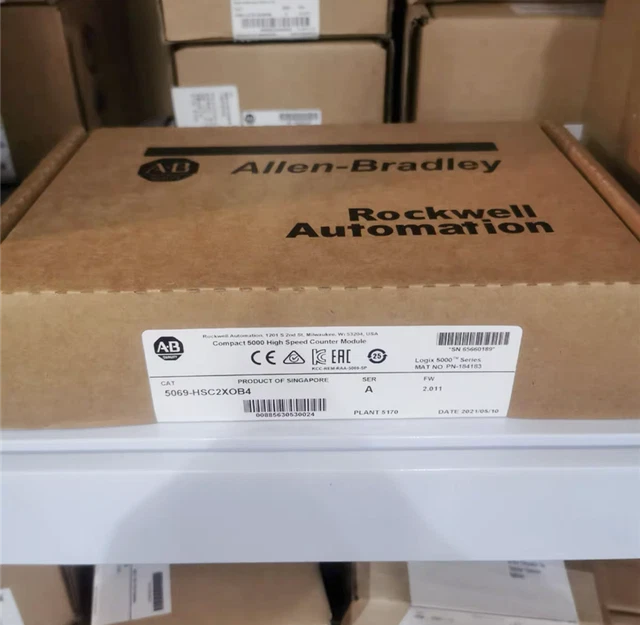ALLEN-BRADLEY 5069-HSC2XOB4 COMPACTLOGIX High Speed Counter Module ...
