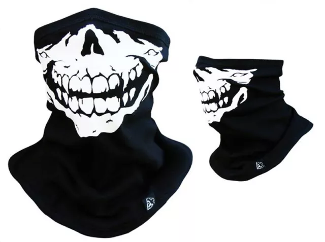 ROUGH RADICAL halb Sturmhaube Ski Maske Mundschutz Halstuch Balaclava SKULL-2