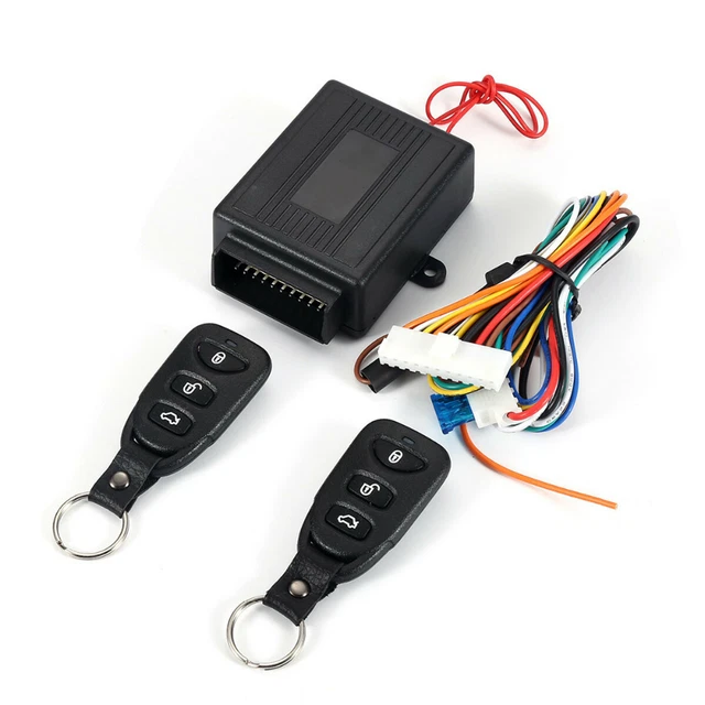 Car Remote Central Control Door Lock Kit Keyless Entry Alarm Security System