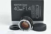 Voigtlander Voigtlander NOKTON Classic Nokton Classic S.C 40 mm F1.4 VM (88-H72)