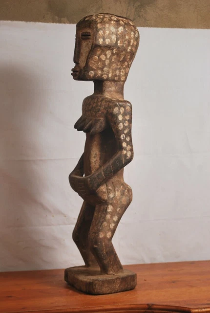 African Tribal Art,Beautiful kumu statue  from democratic republic of Congo/done 3