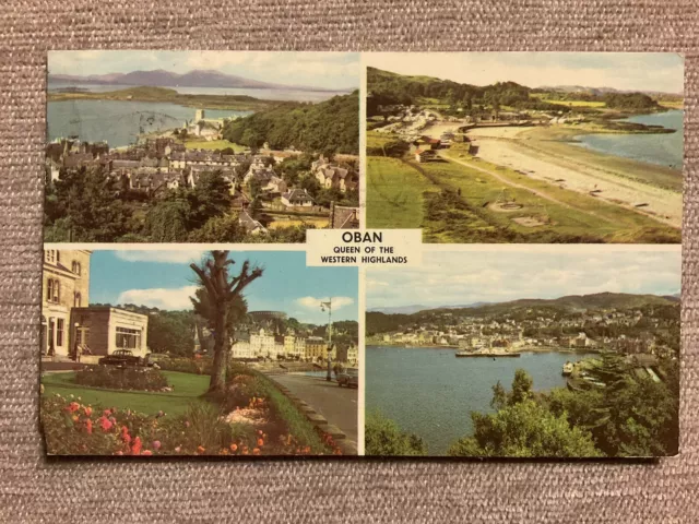 1973 Postcard - Views of Oban, Argyllshire