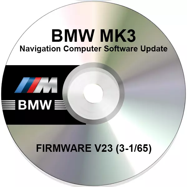 Bmw Mk3 Navigation Computer Software Update V23 - Latest Cd Disc  E38, E39, E46