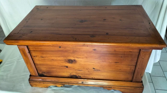 Élégant Malle Baule Noyer Baquet 80 CM X 43 (H) CM