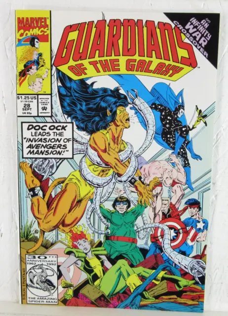 GUARDIANS OF THE GALAXY #28 * Marvel Comics * 1992 - Comic Book - Infinity War