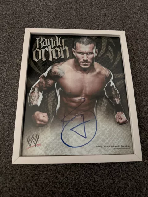 WWE Randy Orton signiert 11x14 gerahmt