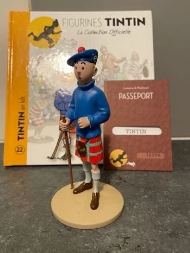 LIVRET FIGURINE Tintin n° 30 avec passeport Tintin en cow-boy EUR 4,00 - FR